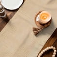 thumbnail image 3 of Brown Windmill Vintage Table Runner 72 Inches, Spring Will Always Come Farmhouse Bed Runner Dresser Scarves Tabletop for Indoor Outdoor Parties/Ceremony/Banquet, 18" x 72", 3 of 9