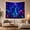 Lone Forest Walker, variant on Moon Stars Cosmic with Forest Night Characterized Bioluminescent, Mystical Fantasy for Space Lovers, Galaxy Room Decor, Graduation Gift, Tapestry Wall Hanging for Bedroom and Dorm