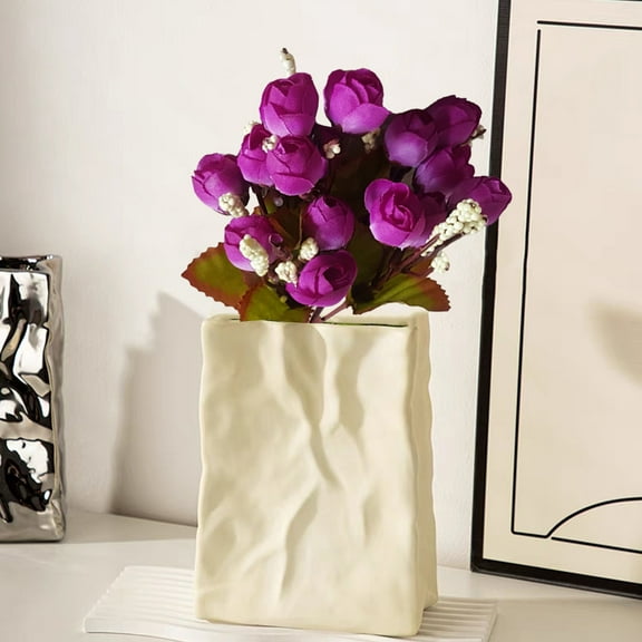 JingChun Color Roses Artificial Flowers, 1 Bundle Fake Flowers for Home Decor Fake Roses Silk Faux Flowers Camellia Flower Wedding Bouquet Party Table office Indoor Outdoor