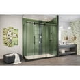 thumbnail image 5 of DreamLine Enigma-XO 34 1/2 in. D x 68 3/8-72 3/8 in. W x 76 in. H Frameless Shower Enclosure in Oil Rubbed Bronze Stainless Steel, 5 of 11