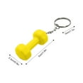 thumbnail image 3 of LanSuare Mini Dumbbell Keychain, Fitness Gym Enthusiast Gift, Weightlifting Keyring for Bag Backpack, Sports Lover Accessory, 3 of 7