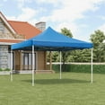 thumbnail image 3 of Kojooin 10x10 FT Pop Up Canopy - Heavy Duty Party Tent with Mosquito Netting and Roller Bag, 3 of 6