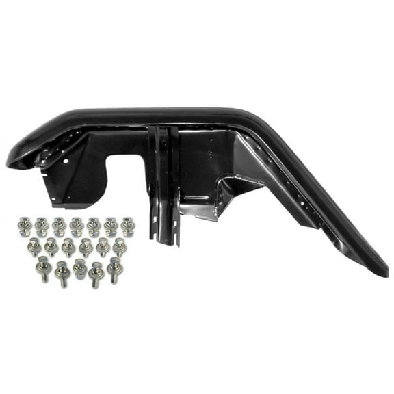 REPRODUCTION FRONT LEFT STEEL FENDER w/ Free SST Bolt Kit