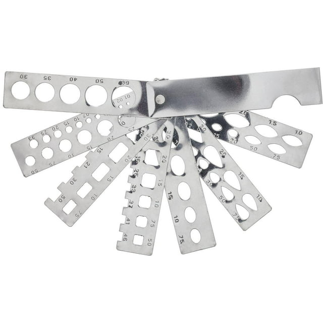 Gauge Gemstone Fan 7 Blades