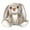 Big Feet Bunny, variant on NCQ Floral Bunny Stuffed Animal Cream French Style Blossom Romantic Rabbit Plush Toy Easter Stuffers Birthday Gifts Girlfriend Kids Party Favors Home Aesthetic Bedroom Decoration 8.7 Inch 9.5 oz
