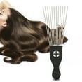 thumbnail image 4 of Peine Tenedor Peine Alisado Peinado Para Cabello Morir Línea De Cabello ANGGREK Hairdressing Tool, 4 of 8