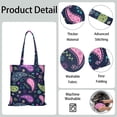 thumbnail image 5 of Mandala Inspired Paisley Fabric Tote Bag - Durable Eco-Friendly Reusable Shopping Bag, 5 of 6
