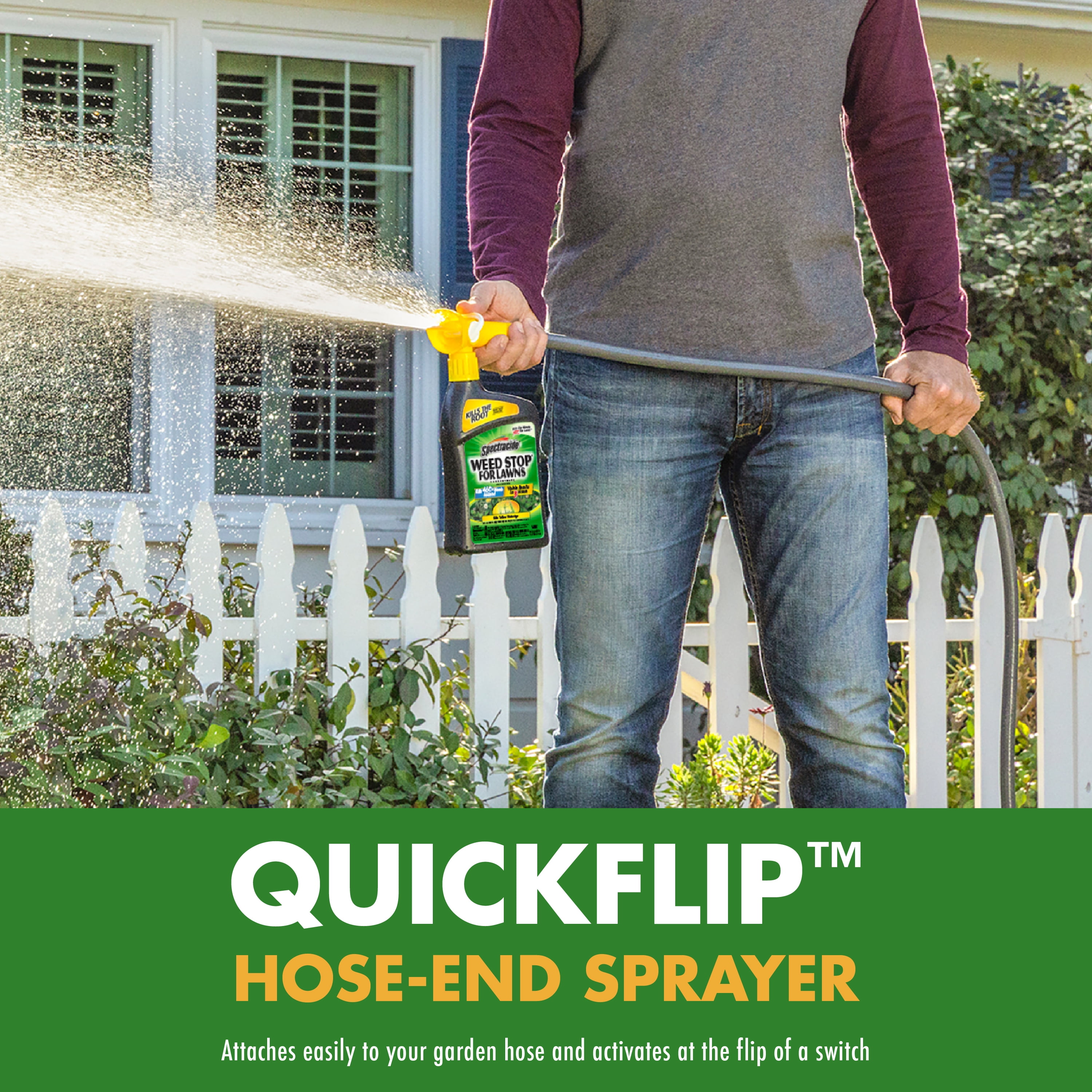 Spectracide Weed Stop for Lawns Ready-to-Spray Concentrate, 32 Ounces