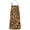 Yellow and Brown, variant on Pink and Black Of Leopard Print Apron-Garden Aprons for Women with Pockets-Cotton Linen Waterproof Kitchen Cooking Gardening Aprons Adjustable for Kitchen,Cooking,BBQ and Salon 33x27 Inch