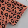 thumbnail image 5 of Hiijoy Infant Girls Leopard Summer Clothes Set T Shirt & Shorts 2Pcs Outfits, Sizes 18-24M, 5 of 8