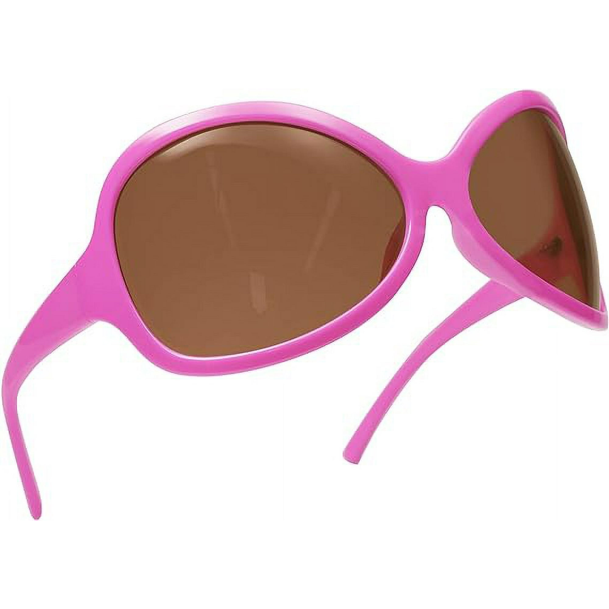 70s Oversized Vintage Sunglasses for Women Men Trendy Wrap Around