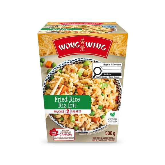 Wong Wing Riz frit aux légumes 500g