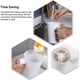 thumbnail image 4 of Wosthever Tamiz de harina eléctrico que funciona con batería, herramienta de horneado de glaseado de cocina manual, coladores mecánicos de Cocina y Comedor, 4 of 6