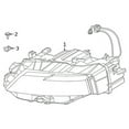 thumbnail image 2 of New Genuine Nissan Lamp Assy - Head, Lh OE 260606RR0D, 2 of 10