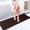 Brown, variant on Bamboo Bath Mat Bathroom Rugs Floor Wood Shower Bathtub Waterproof Non Slip Accessories 16x24 Inch Easy to Clean, Natural, 1 pc