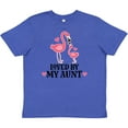thumbnail image 3 of Inktastic My Aunt Loves Me Flamingo Niece Youth T-Shirt, 3 of 5
