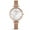 Rose gold shell noodles, variant on Ladies Fashion Quartz Wristwatch Elegant Luxury Watch for women 7002