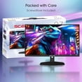 thumbnail image 2 of Sceptre Monitor IPS Eye Care de 27 pulgadas 100 Hz DisplayPort HDMI y USB-C 100% sRGB Altavoces incorporados, negro máquina 2024 (E275W-FP100T), 2 of 4