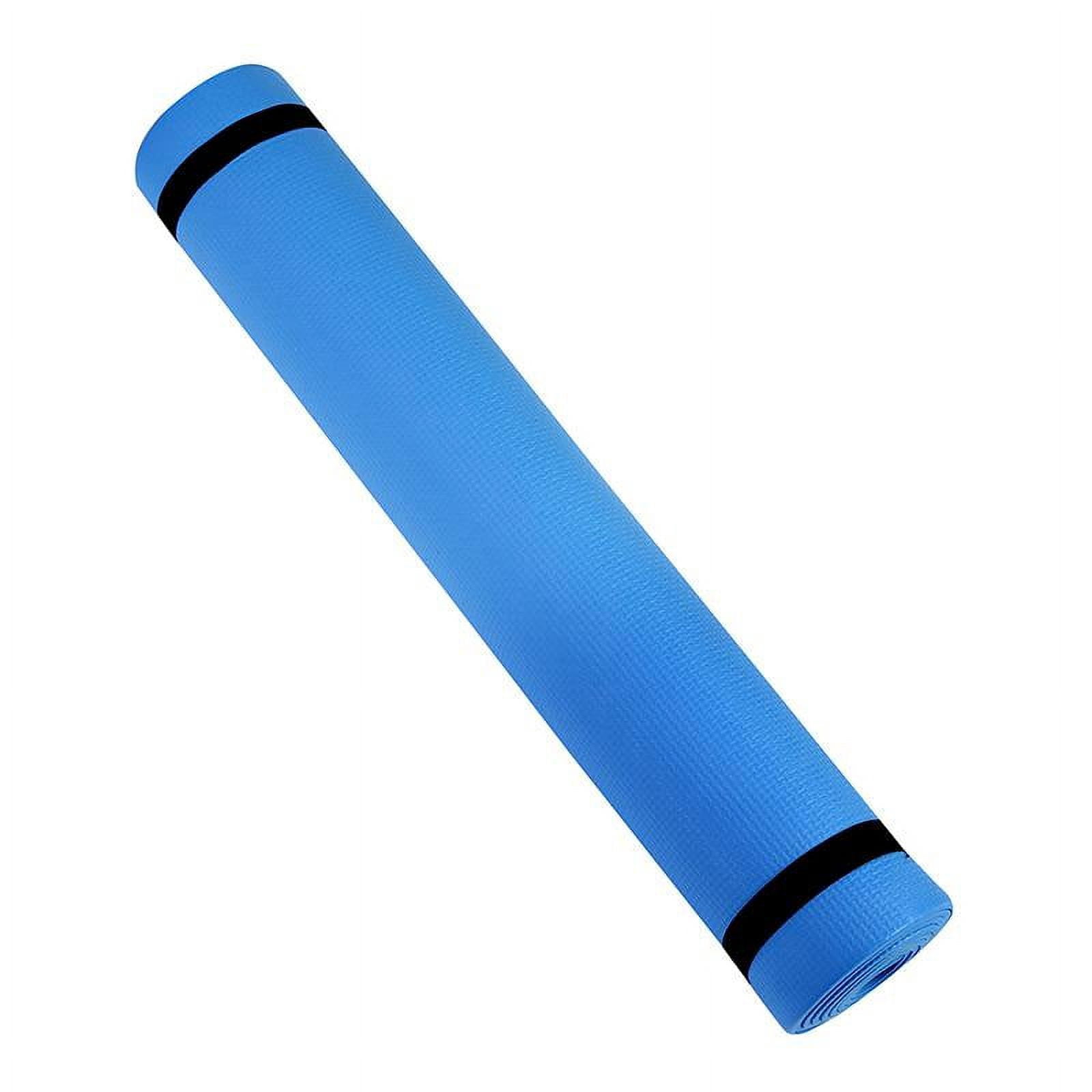 6MM Thick Yoga Mat Non Slip Yoga Mats Exercise Mat Eco Friendly Workout Mat for Yoga, Pilates and Floor Exercise Thick Fitness Mat Carry Strap Included, 68 x 24 Inches
