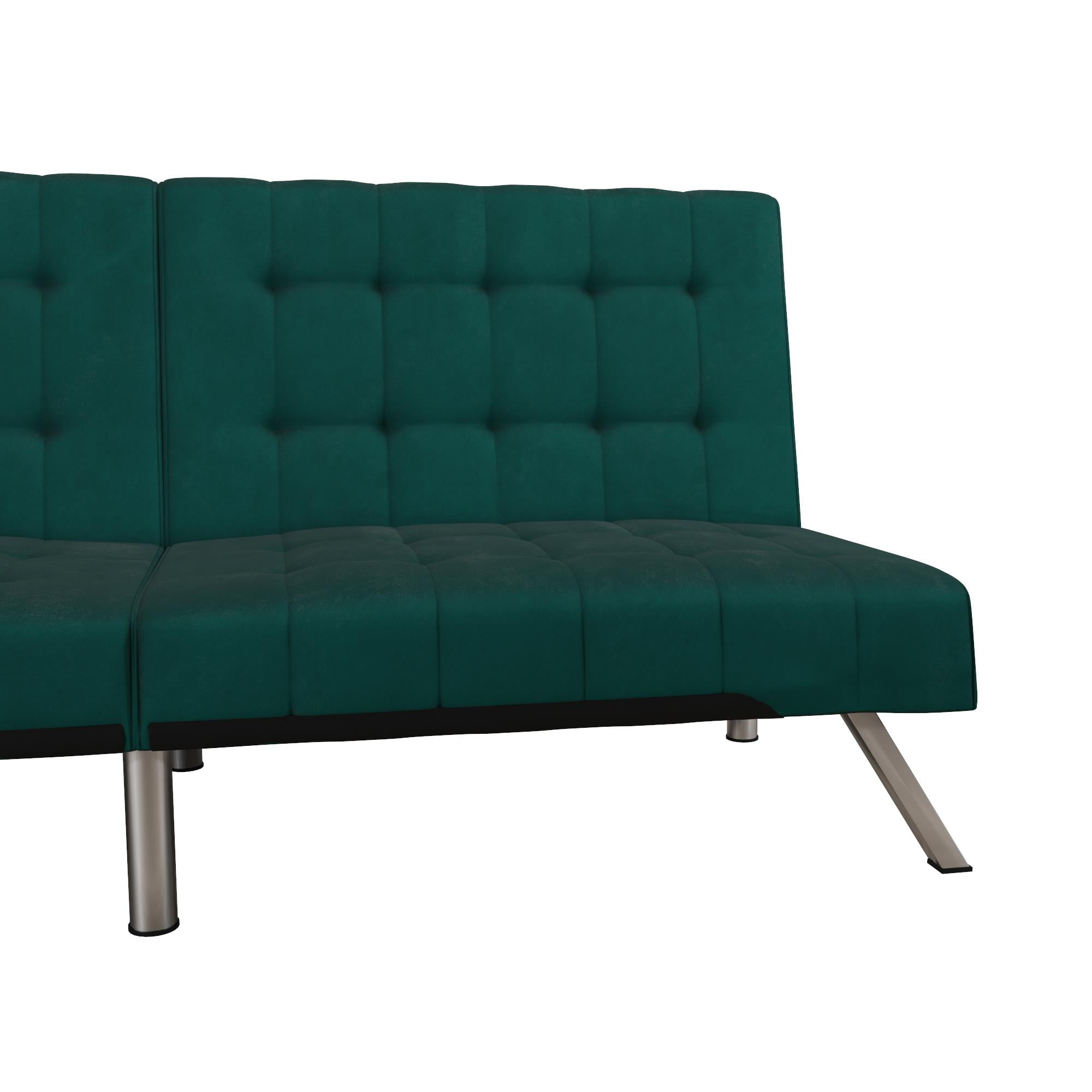 Dhp Emily Convertible Futon Sofa Couch Multiple Finishes