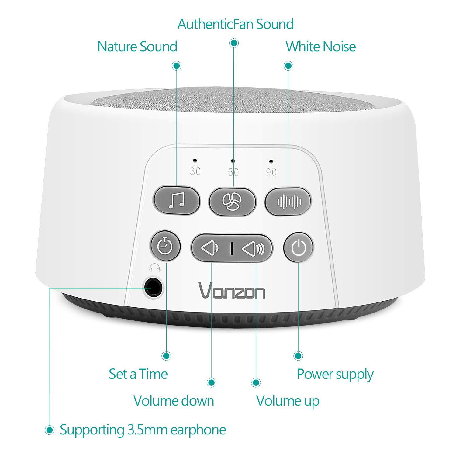 vanzon white noise machine