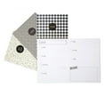 thumbnail image 2 of Carpe Diem A6 Notebooks 4/Pkg-Monochrome, 2 of 4