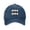Navy Blue, variant on Men Women Washed Twill Baseball Cap Harlequin Pattern Adjustable Dad Hat Black