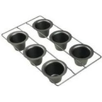 Chicago Metallic Professional 6-cup Popover Pan, 16-inch-by-9.25-inch