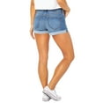 thumbnail image 4 of Celebrity Pink Junior Women's Roll Cuff Jean Short, 4 of 4