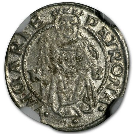 1500s KB Hungary Silver Denar AU-50 NGC (Random)