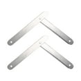 thumbnail image 1 of Youkk 2pack/lot Non-deformable Stepladders – Easy Installation Durable And Reliable Exquisite Craft White 34cm 2 pcs 1Set, 1 of 1