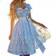 thumbnail image 1 of Disfraz de Oktoberfest para mujer, vestido Dirndl alemán, disfraz para fiesta de carnaval bávaro, 1 of 4