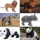 thumbnail image 4 of 2026 Safari Animals Figures Toys, Realistic Jumbo Wild Zoo Animals Figurines Large Plastic African Jungle Animals Playset with Elephant, Giraffe, Lion, 4 of 5