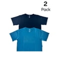 thumbnail image 2 of Ben Din Clothing 2 Pack Men's Cotton T-Shirt Casual Crew-Neck Tee, 2 of 5
