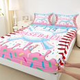 thumbnail image 5 of Erosebridal Girls Baseball Twin Sheet Sets,Kids Ball Sport Theme Bedding 3-Piece, 5 of 5