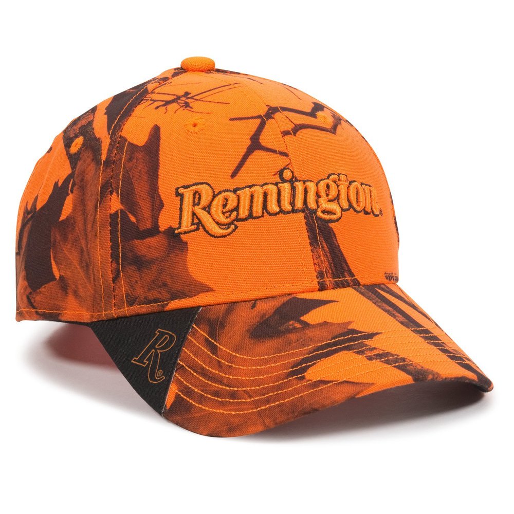 Remington Outdoor Cap Remington Cap, Blaze Camo, Adult