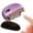 Purple, variant on Electric Nail File and Clippers for Thick Toenails - Rechargeable Automatic Nail Trimmer with LED Light, 2-Speed, Suitable for Seniors, Adults, Adults, Home Use, Travel, Pedicure, Makeup Organizers