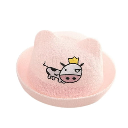 

Baby Hat Cartoon Straw For Caps Hats Beige