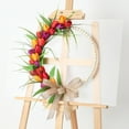 thumbnail image 6 of Living Room Wall Decor Easter Artificial Tulips Wreaths, Spring Wreath for Front Door Outside, Front Door Summer Wreath Wreaths Decor, 6 of 6
