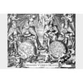 thumbnail image 2 of Kilian, Philip 14x11 Black Modern Framed Museum Art Print Titled - Atlas Frontispiece, 2 of 4