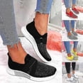 thumbnail image 2 of Zapatos Sin Cordones Con Suela Ortopédica Zapatillas De Deporte De Moda Para Mujer Zapatillas De Plataforma Para Mujer Zapatos Para Caminarnegro-35, 2 of 4