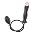 thumbnail image 1 of Tapón anal inflable de silicona ajustable, seguro, expandible, para dormitorio de adultos, color negro, tipo 2, 1 of 14