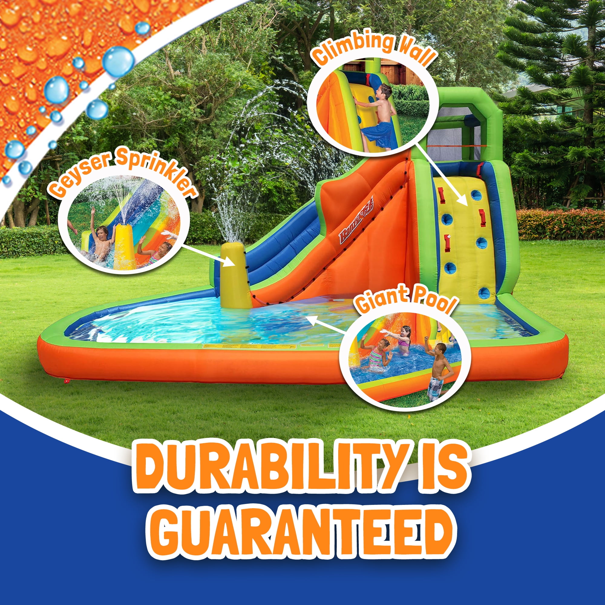 Buy Banzai Water Park with Geyser and Slide at Ubuy Ghana