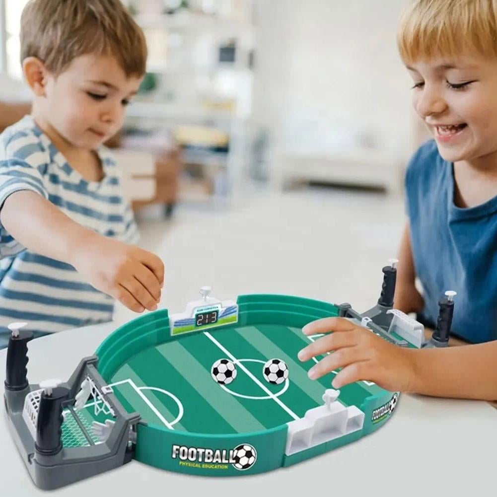 QHUDLV Table Football Game – Interactive Soccer Toy – Fun Gift for Kids Adults