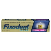 Fixodent Ultra Max Hold Denture Adhesive Cream, 2.2 oz