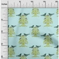 thumbnail image 1 of oneOone Silk Tabby Fabric Bird & Tree Block Decor Fabric Printed BTY 42 Inch Wide, 1 of 4