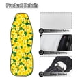 thumbnail image 5 of POLERO Yellow Hibiscus Pattern Auto Front Seats Protector for Interior Accessories, Elastic Front Car Seat Cover Interior Decor Polyester Automotive Seat Covers, 5 of 12