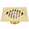 thumbnail image 1 of Escurridor de baño, Hardware de baño Desagüe de piso antiducha de latón Desagüe de piso confiable y duradero, 1 of 8