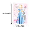 thumbnail image 2 of WSBDENLK Princess Magnetic Change Sticker Early Enlightenment Toy Magnetic Sticker Quiet SUDIY Gifts Children Fall Savings Clearance, 2 of 5