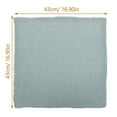 thumbnail image 2 of TEHAUX 12Pcs Dark Grey Decorative Polyester Table Napkins for Wedding Festival and Party Use, 2 of 8
